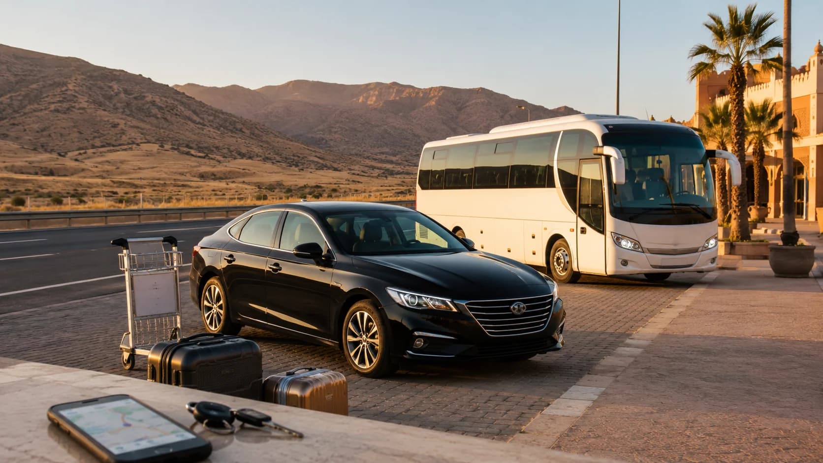 Marrakech naar Agadir: Privétransfer versus CTM & Supratours Bus