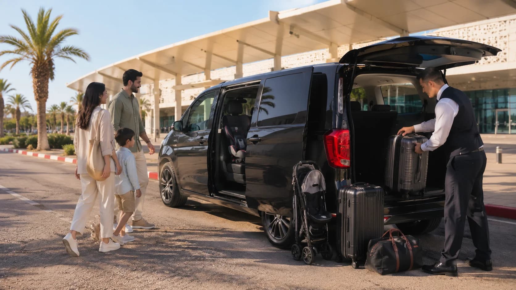 Agadir Flughafentransfer mit Kindersitzen: Ein Leitfaden für Familienbuchungen