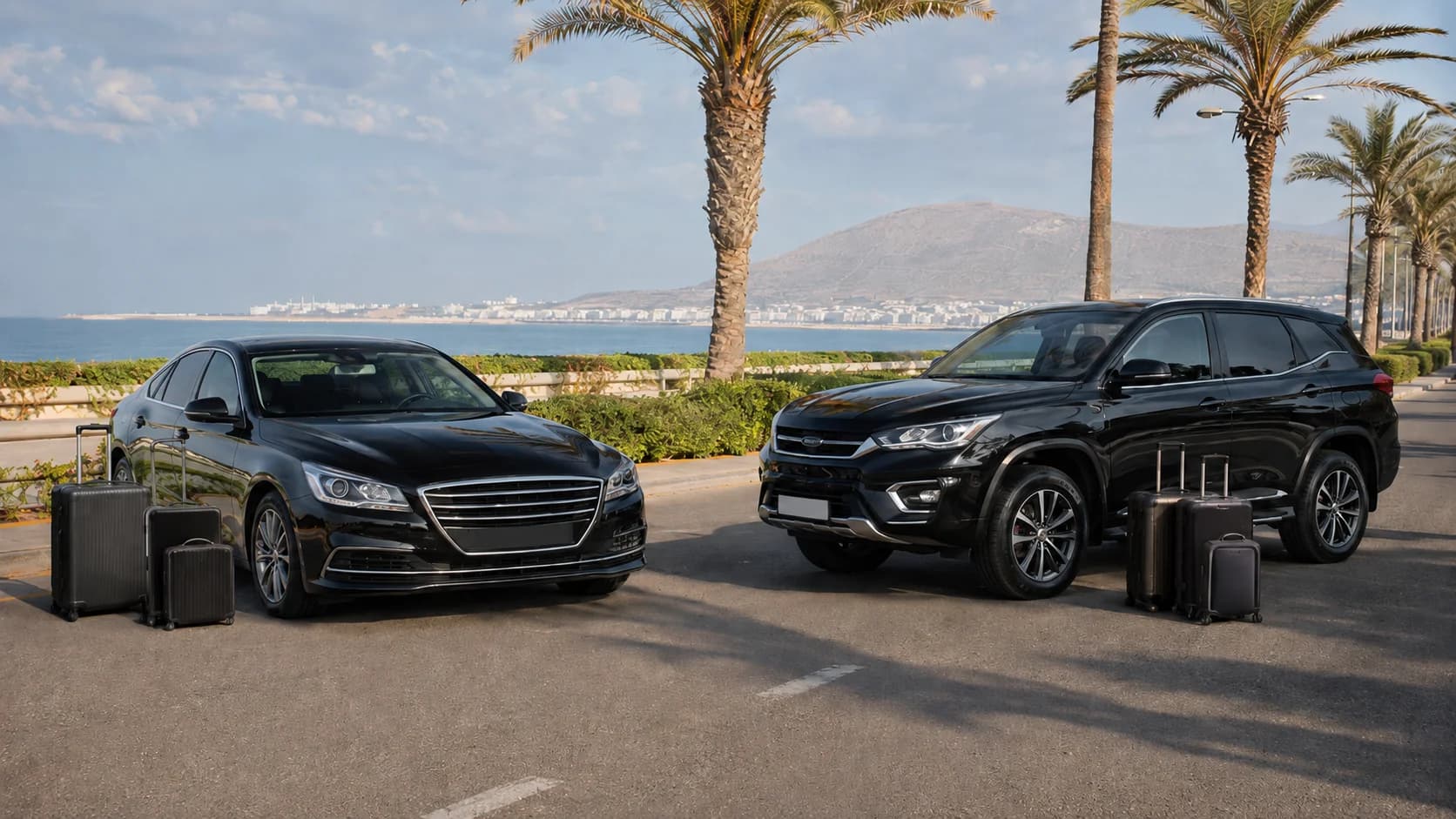 Limousine vs. SUV für einen privaten Transfer in Agadir