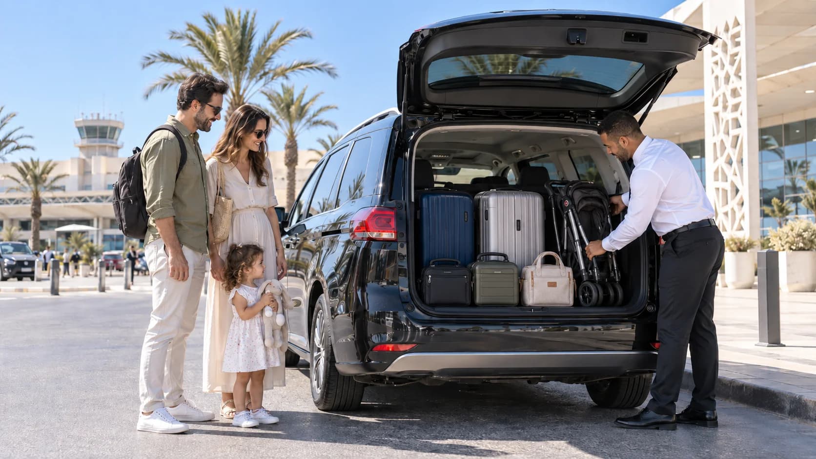 Agadir Gezinstransfers met Kinderwagens & Babybagage