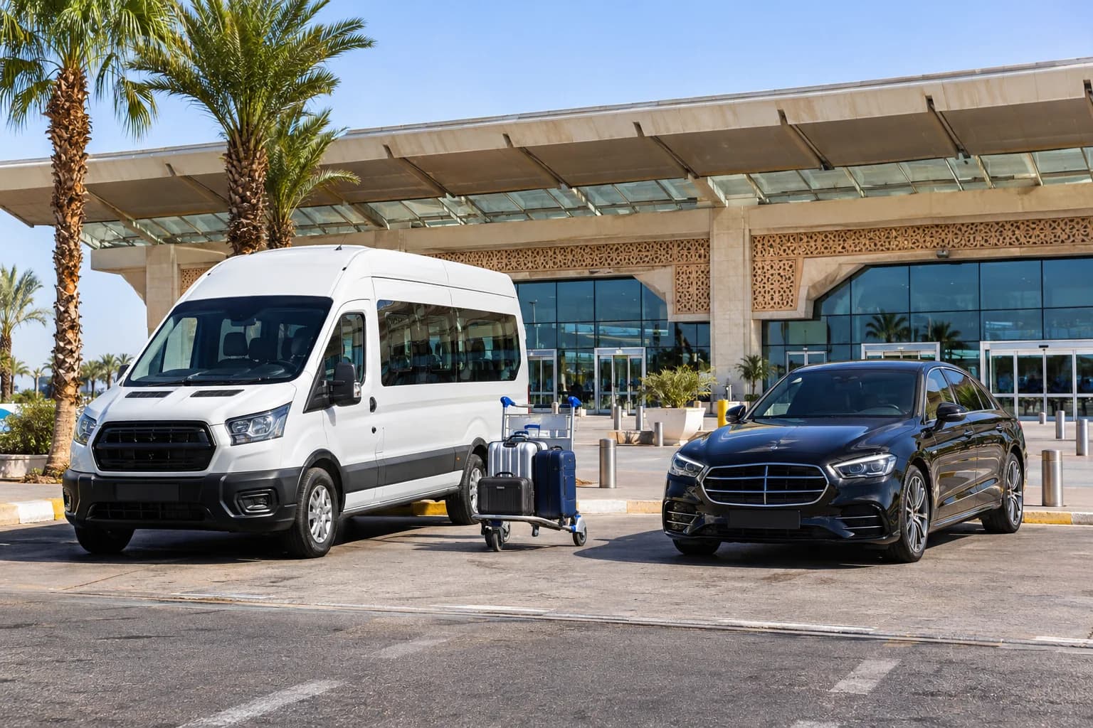 Shuttlebus Luchthaven Agadir: Vergelijk Gedeelde Shuttles en Privétransfers