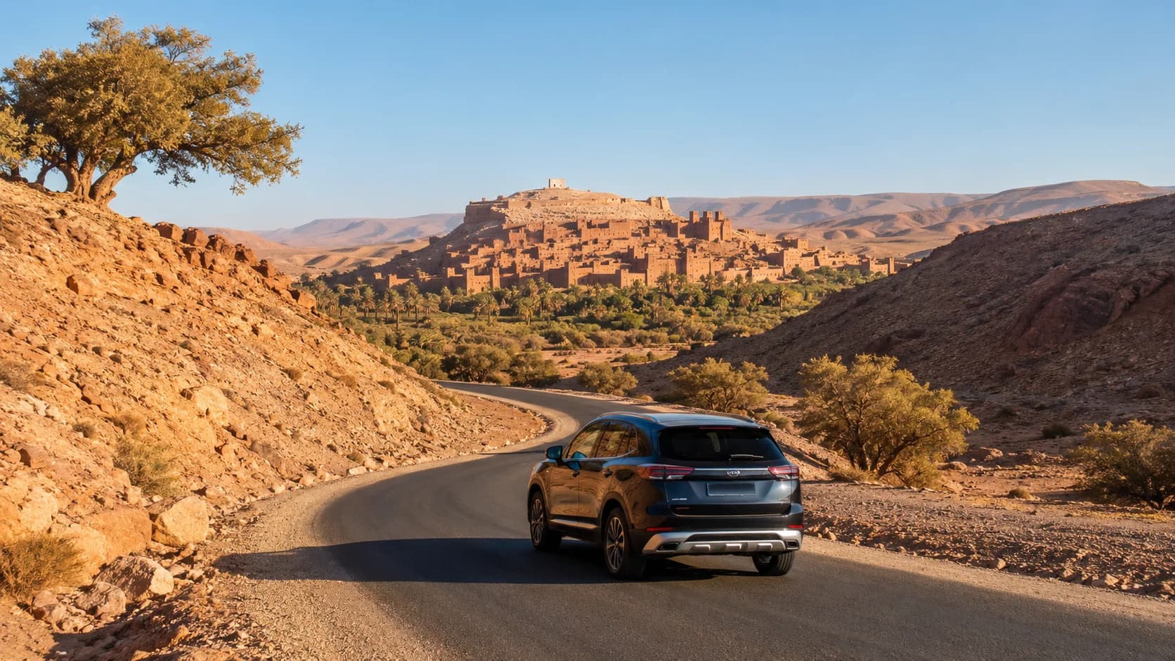 Agadir para Aït Benhaddou com Motorista Privado: Rota e Guia de Excursão de Um Dia